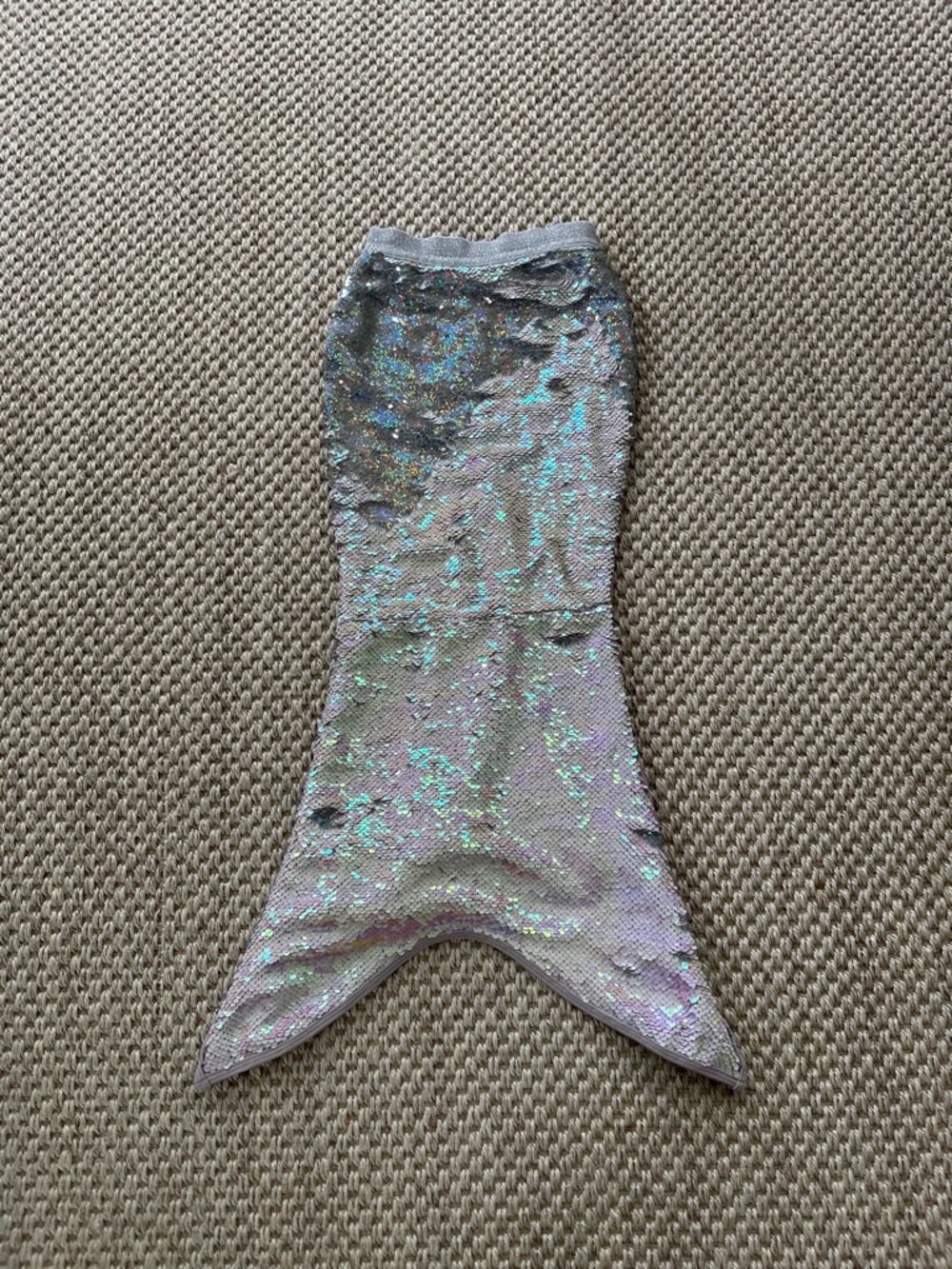 Shade Critters Sequin Mermaid Tail Cover-Up in Lavender, Small